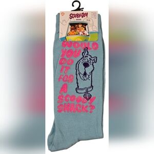Scooby-Doo! Adult Socks 1 Pair. New!